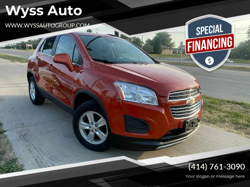 2015 Chevrolet Trax for sale at Wyss Auto in Oak Creek WI