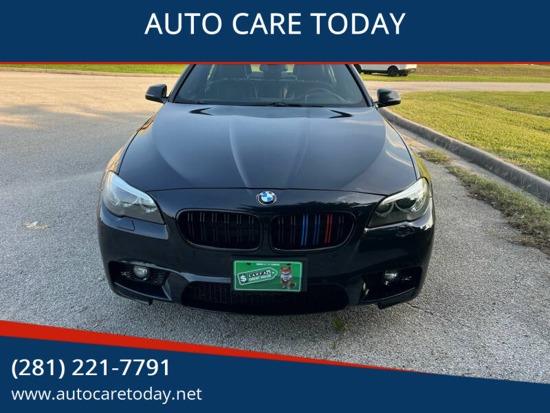 2014 BMW 5 Series for sale at AUTO CARE TODAY in Spring TX