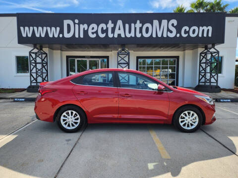 2019 Hyundai Accent for sale at Direct Auto in Biloxi MS