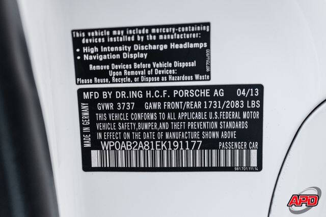 2014 Porsche Cayman S