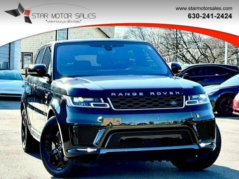 2018 Land Rover Range Rover Sport for sale at Star Motor Sales in Downers Grove IL