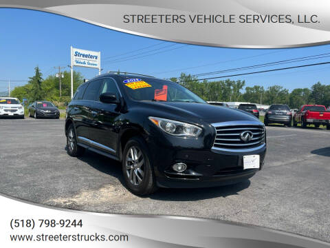 2014 Infiniti QX60 for sale at Streeters Vehicle Services,  LLC. in Queensbury NY