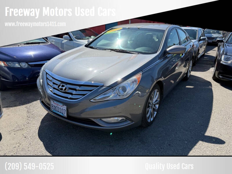 2012 Hyundai Sonata for sale at Freeway Motors Used Cars in Modesto CA