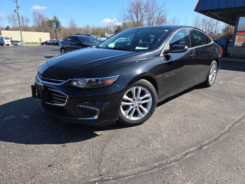 2016 Chevrolet Malibu for sale at Cruisin' Auto Sales in Madison IN