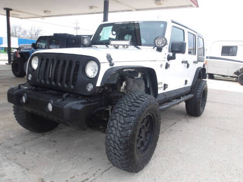 2014 Jeep Wrangler Unlimited for sale at Broken Arrow Motor Co in Broken Arrow OK