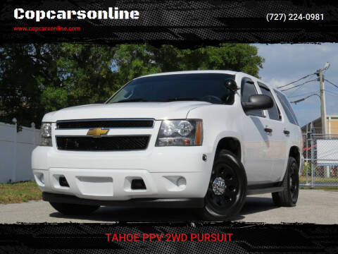 2014 Chevrolet Tahoe for sale at Copcarsonline in Largo FL