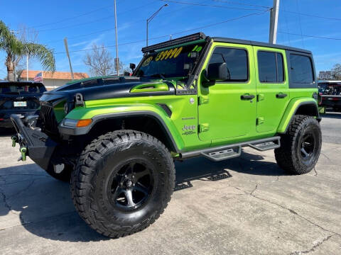 2018 Jeep Wrangler Unlimited for sale at Blum's Auto Mart in Port Orange FL