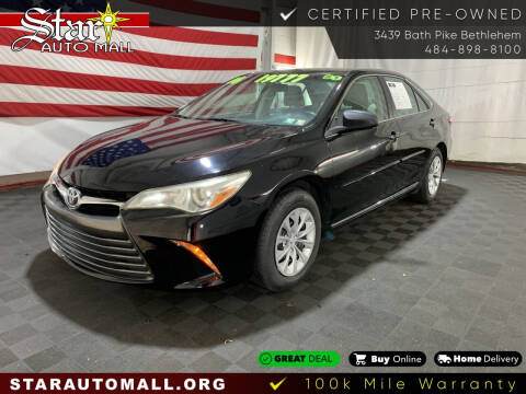2016 Toyota Camry for sale at STAR AUTO MALL 512 in Bethlehem PA