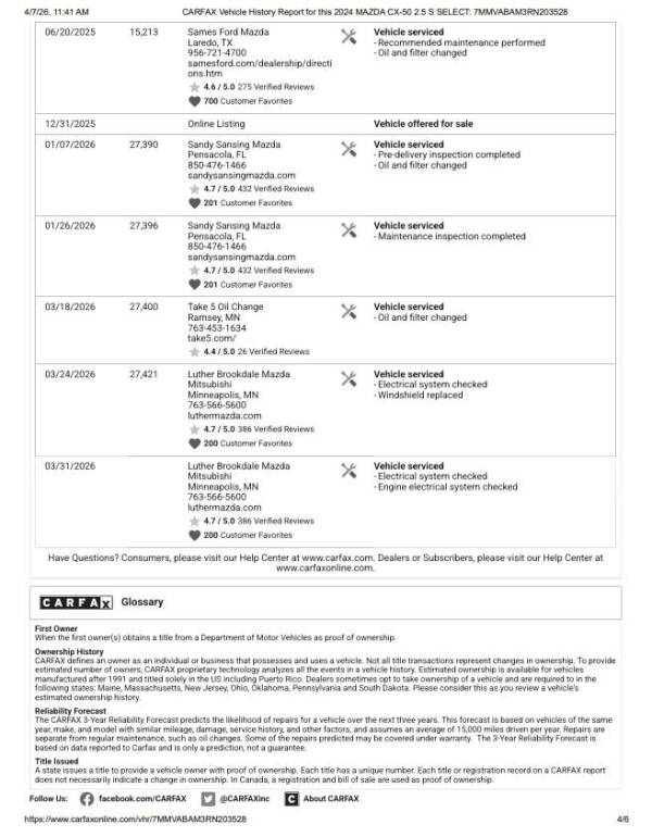 2024 Mazda CX-50 2.5 S Select