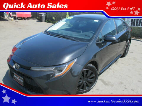 2020 Toyota Corolla for sale at Quick Auto Sales in Ceres CA
