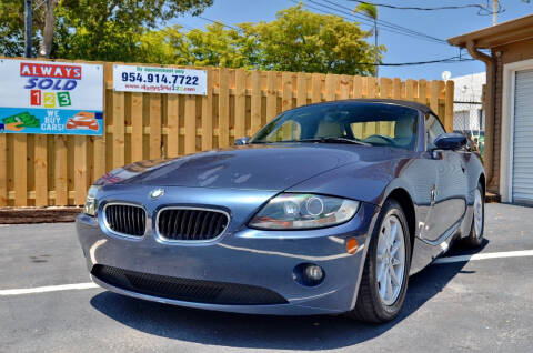 Bmw Z4 For Sale In Fort Lauderdale Fl Alwayssold123 Inc