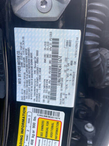 2019 Lincoln Continental Livery