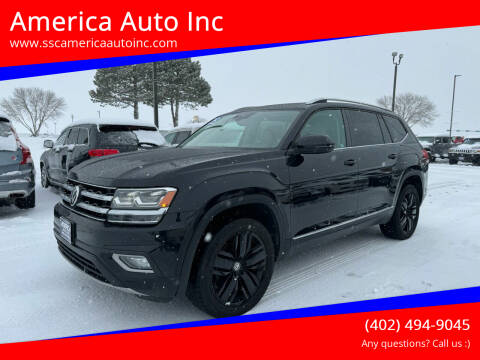 2018 Volkswagen Atlas for sale at America Auto Inc in South Sioux City NE