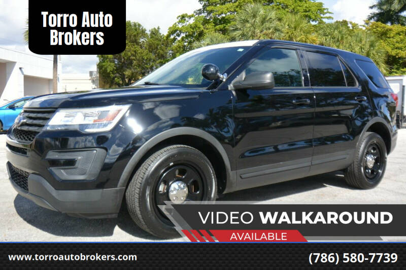 2018 Ford Explorer for sale at Torro Auto Brokers in Miami FL