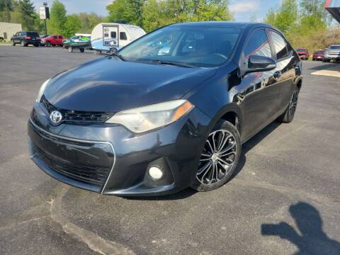 2016 Toyota Corolla for sale at Cruisin' Auto Sales in Madison IN