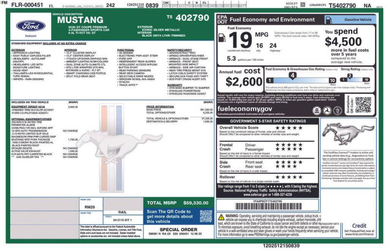 2026 Ford Mustang GT