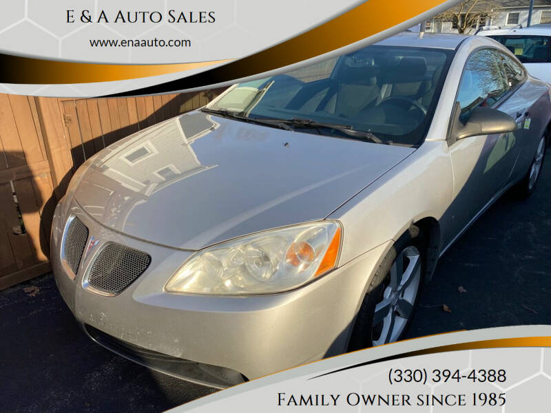2007 Pontiac G6 for sale at E & A Auto Sales in Warren OH