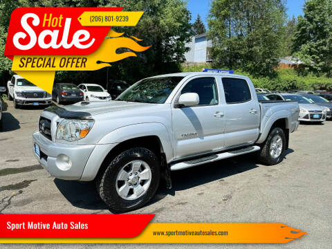 2008 Toyota Tacoma for sale at Sport Motive Auto Sales in Seattle WA