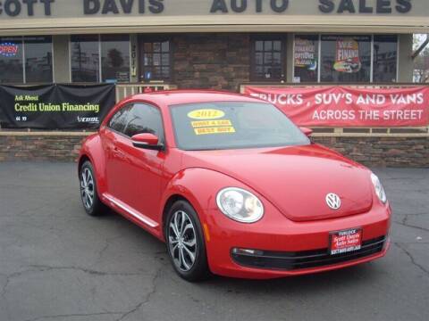 2012 Volkswagen Beetle for sale at Scott Davis Auto Sales in Turlock CA