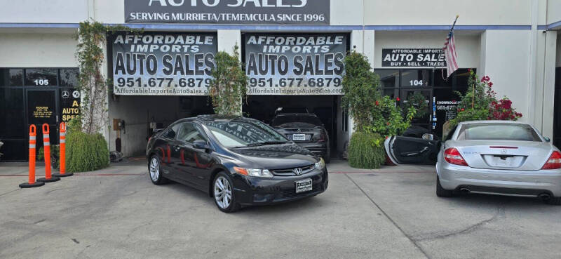 2008 Honda Civic for sale at Affordable Imports Auto Sales in Murrieta CA