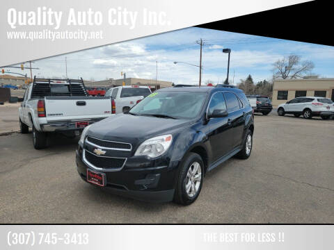 2013 Chevrolet Equinox for sale at Quality Auto City Inc. in Laramie WY