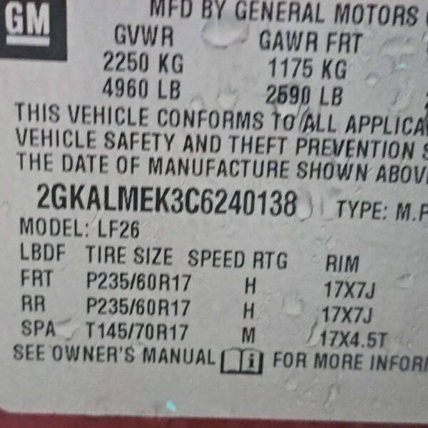 2012 GMC Terrain SLE-1