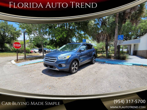 2018 Ford Escape for sale at Florida Auto Trend in Plantation FL