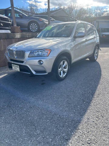 2012 BMW X3 for sale at WORKMAN AUTO INC in Bellefonte PA