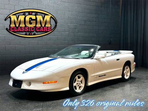 1994 Pontiac Firebird Trans Am for sale at MGM CLASSIC CARS in Addison IL