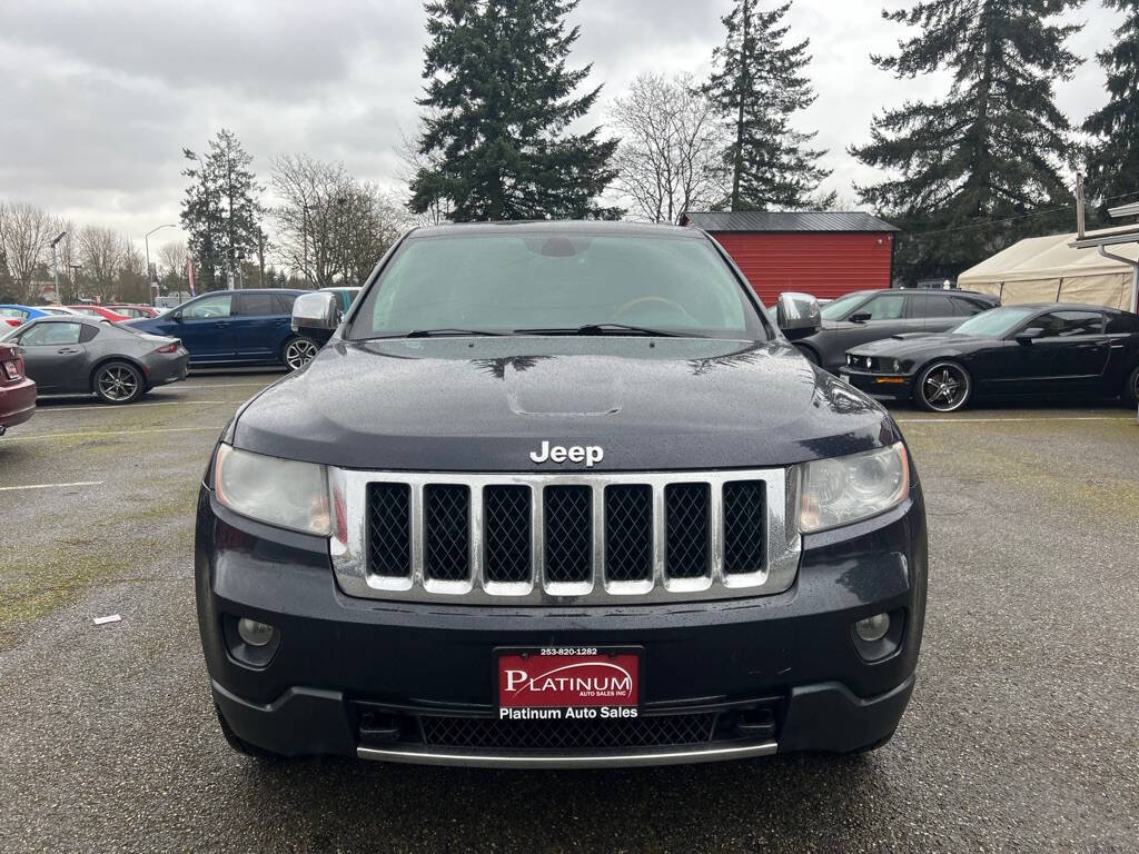 2011 Jeep Grand Cherokee for sale at PLATINUM AUTO SALES INC in Lacey, WA