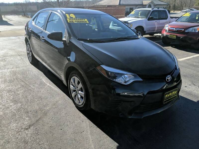 2014 Toyota Corolla for sale at Kwik Auto Sales in Kansas City MO