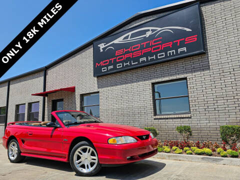 1998 Ford Mustang for sale at Exotic Motorsports of Oklahoma in Edmond OK