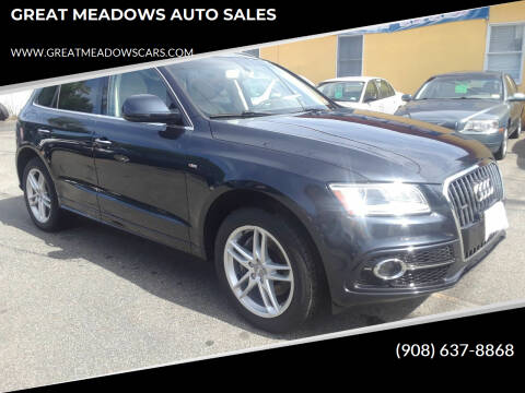 2016 Audi Q5 for sale at GREAT MEADOWS AUTO SALES in Great Meadows NJ