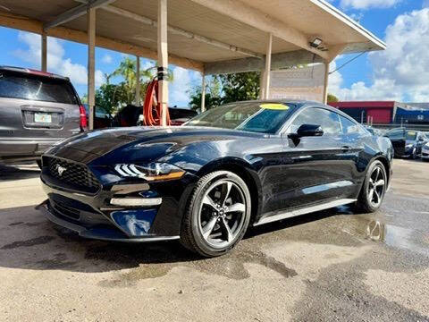 2019 Ford Mustang for sale at Noah Auto Finance in Hollywood FL