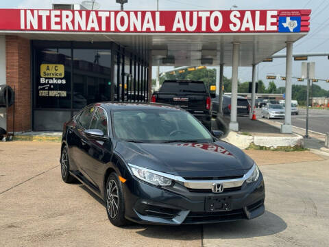 2018 Honda Civic for sale at International Auto Sales in Garland TX