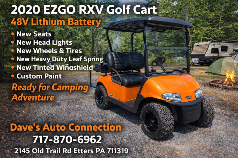 2020 E-Z-GO RXV
