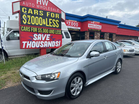 2015 Mitsubishi Lancer for sale at HW Auto Wholesale in Norfolk VA