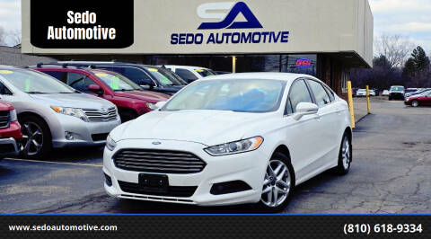 2014 Ford Fusion for sale at Sedo Automotive in Davison MI