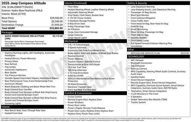 2026 Jeep Compass Latitude