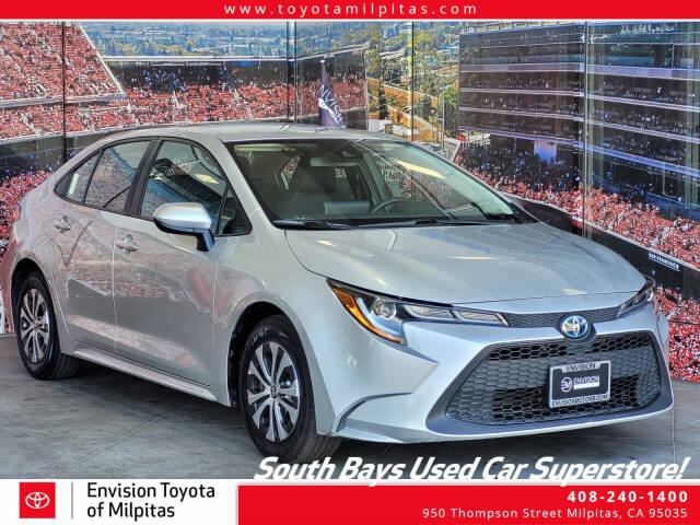 2022 Toyota Corolla Hybrid for sale at Envision Toyota of Milpitas in Milpitas, CA