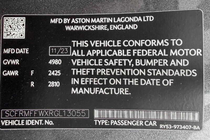 2024 Aston Martin DB12 V8