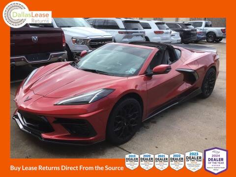2024 Chevrolet Corvette for sale at Dallas Auto Finance in Dallas TX