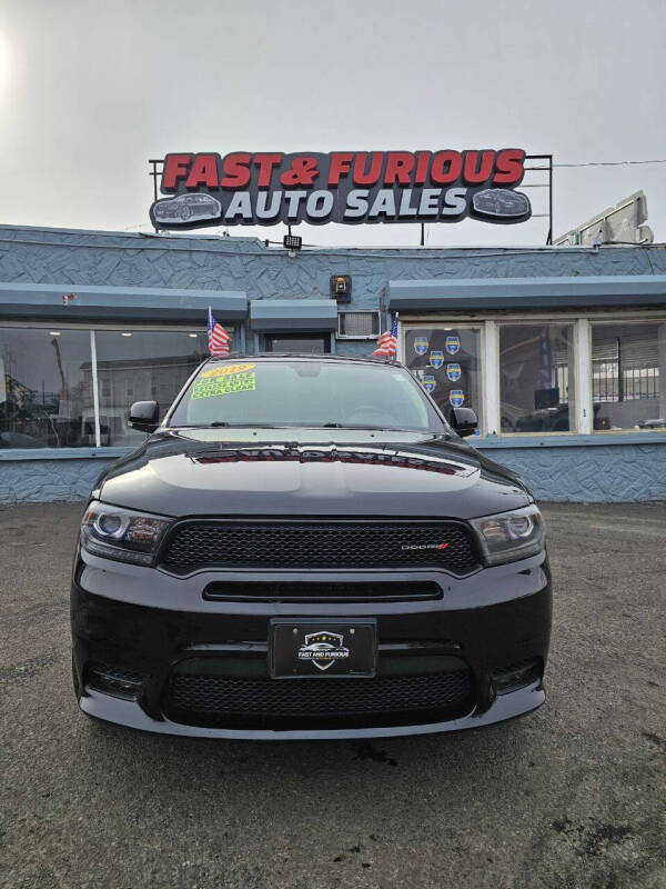 2019 Dodge Durango for sale at FAST AND FURIOUS AUTO SALES in Newark NJ