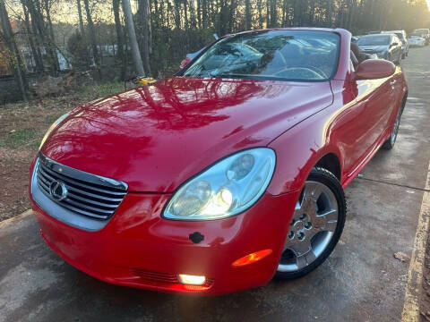 2003 Lexus SC 430 for sale at Gwinnett Luxury Motors in Buford GA