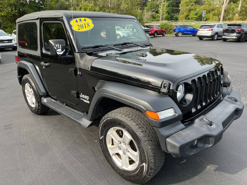 2018 Jeep Wrangler for sale at Thompson Motors LLC in Attica NY