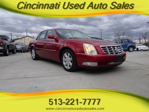 2007 Cadillac DTS for sale at Cincinnati Used Auto Sales in Cincinnati OH