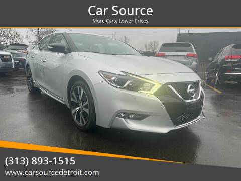 2018 Nissan Maxima for sale at Car Source in Detroit MI