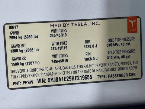 2017 Tesla Model S 100D