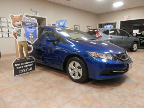 2014 Honda Civic for sale at ABSOLUTE AUTO CENTER in Berlin CT