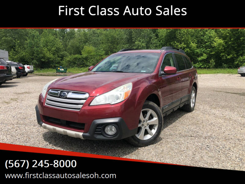 2014 Subaru Outback for sale at First Class Auto Sales in Fostoria OH